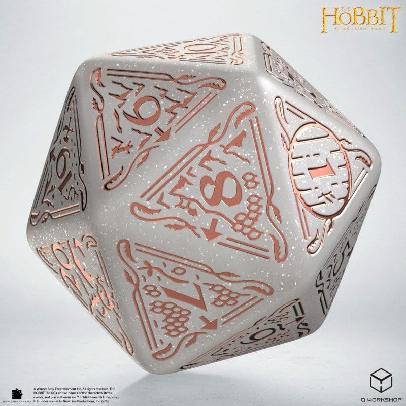 The Hobbit Spindown Jumbo Die Radiant TCG D20