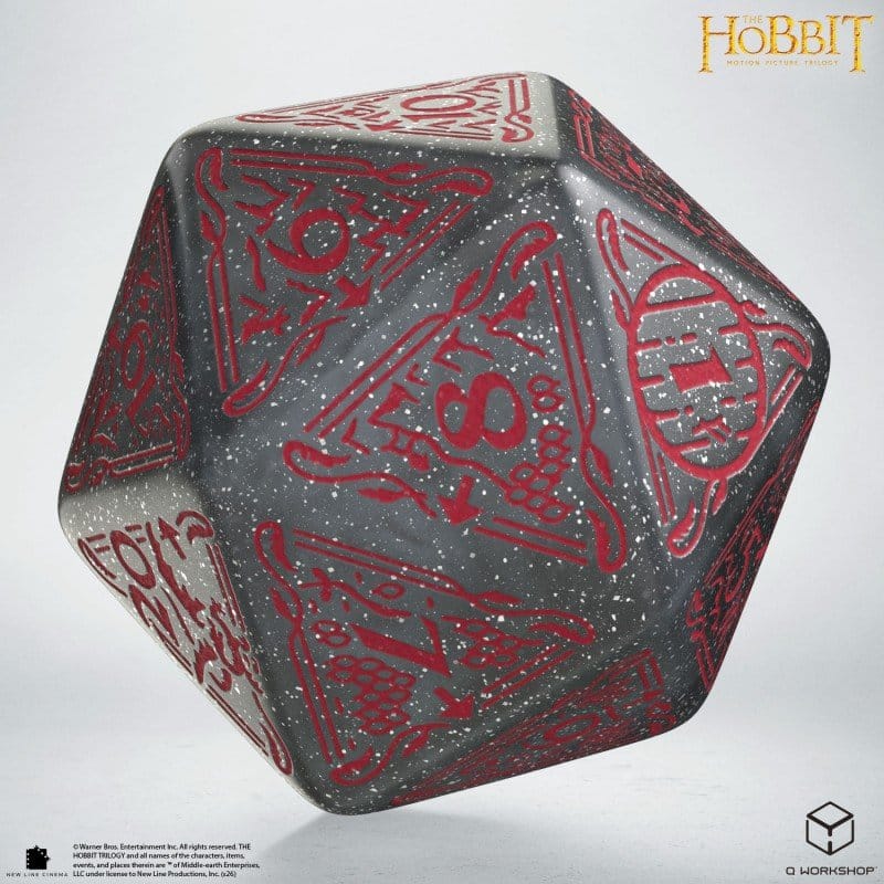 The Hobbit Spindown Jumbo Die Lunaris TCG D20