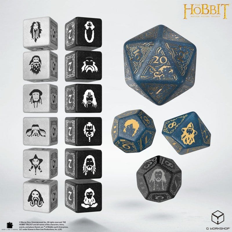 The Hobbit TCG Dice Set of 16 Aether Vale