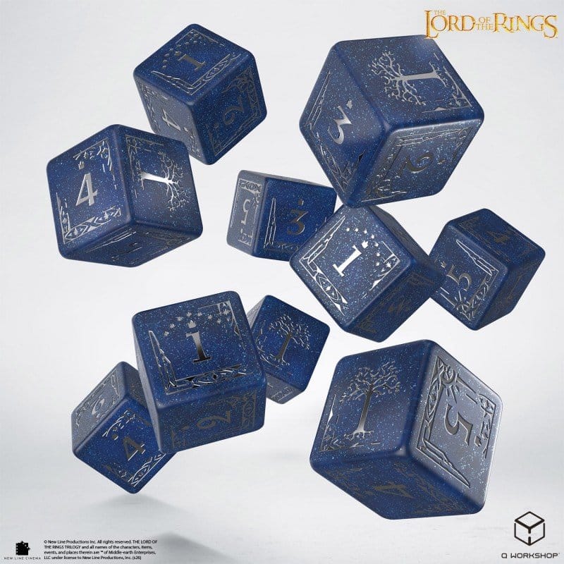 The Lord of the Rings: 10 D6 Dice Set Gondor