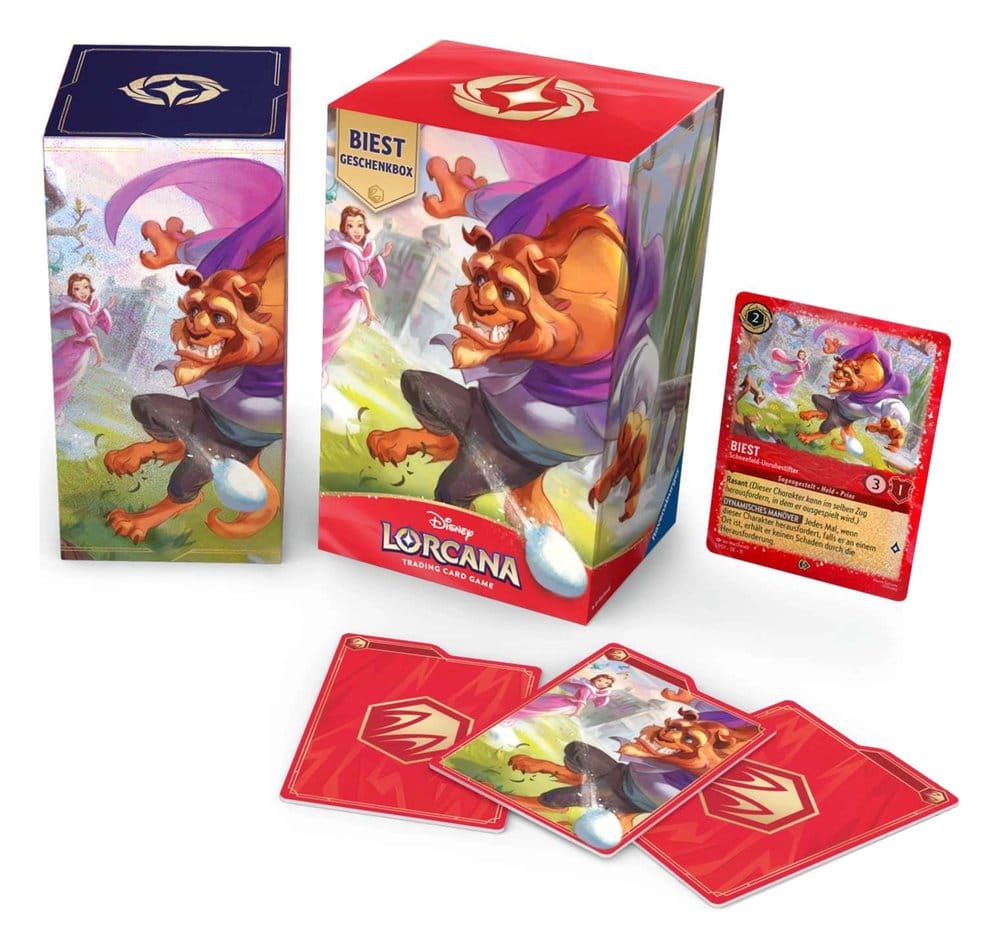 Disney Lorcana TCG Gift Box Die Schöne und das Biest *German Version*