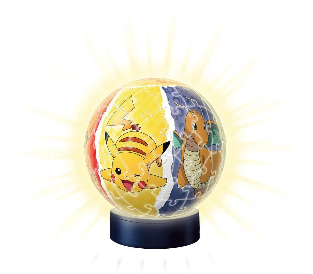 Pokémon 3D Puzzle NightLight Puzzle Ball (72 pieces)