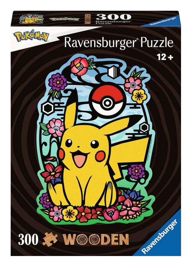 Pokémon WOODEN Jigsaw Puzzle Pikachu (300 pieces)