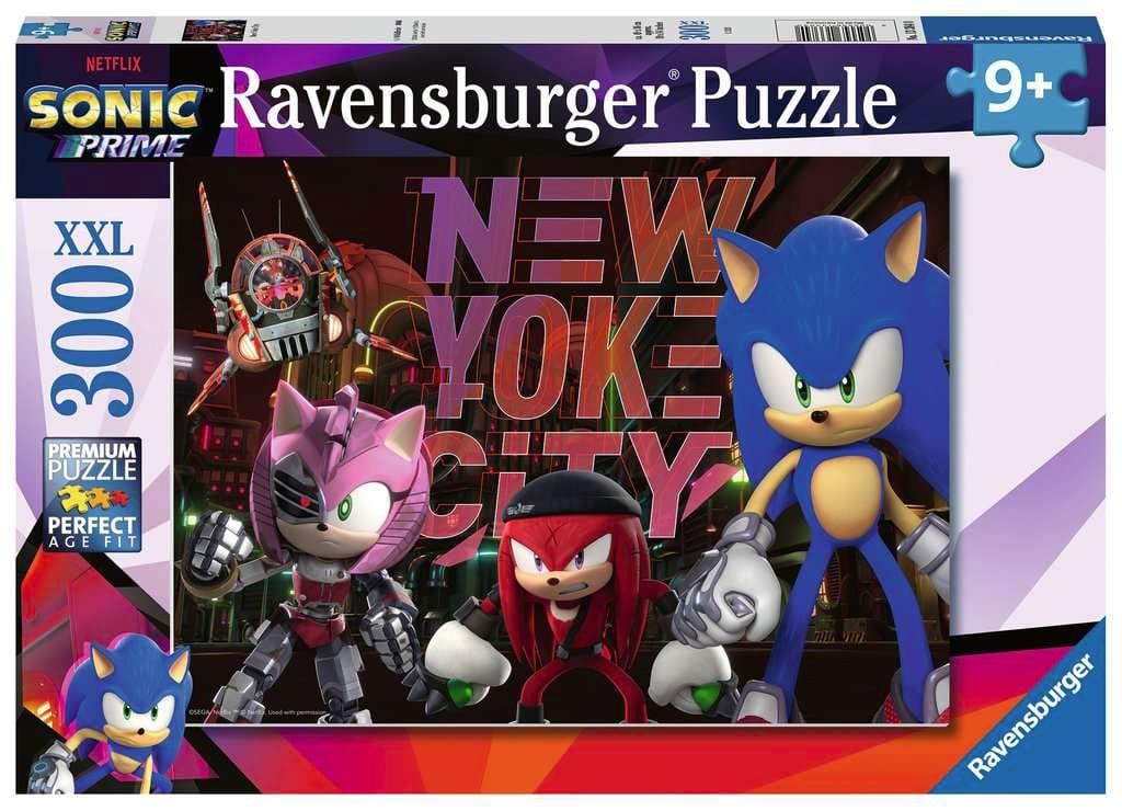 Sonic Prime Children's Jigsaw Puzzle XXL New York City (300 pieces)