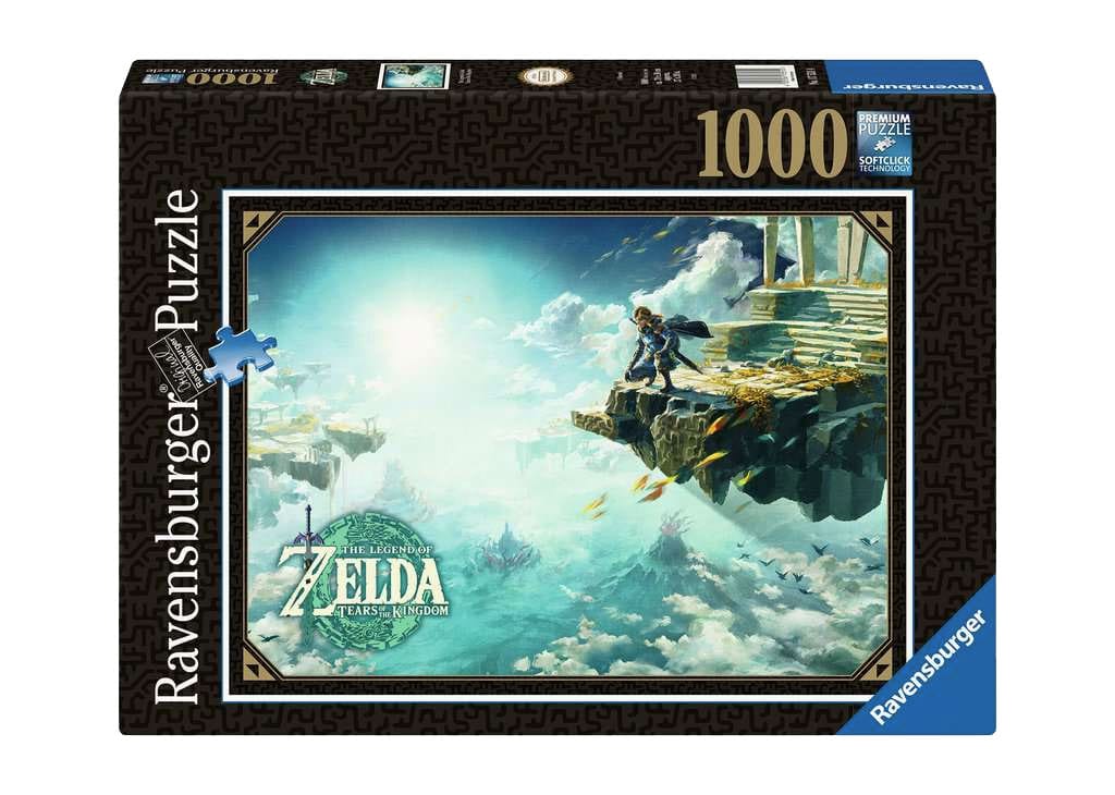 The Legend of Zelda: Tears of the Kingdom Jigsaw Puzzle Cover Art (1000 pieces)