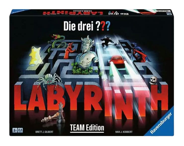 Three Investigators Board Game Labyrinth Team Edition *German Version*