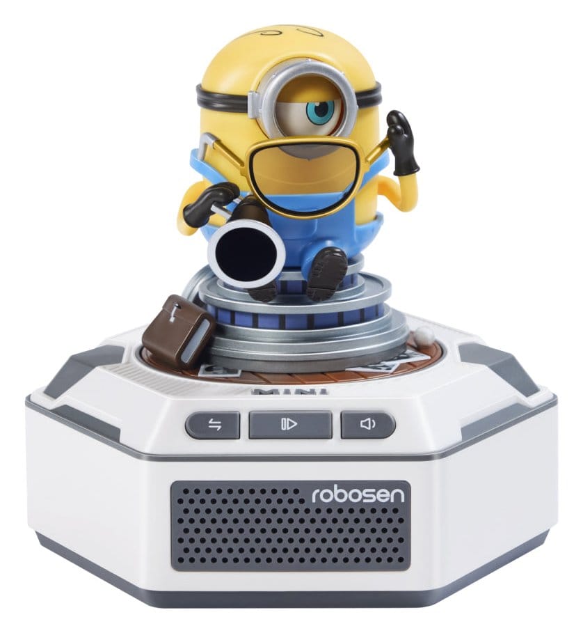 PRECOMENZI - Minions & Monsters Interactive Mini Robot James 10 cm *English Version*
