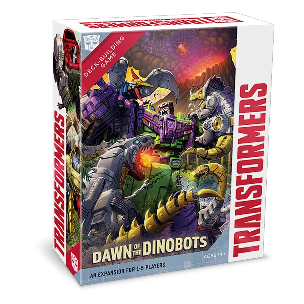 Transformers card game Deck-Building Dawn of the Dinobots Expansion *Englische Version* afbeelding