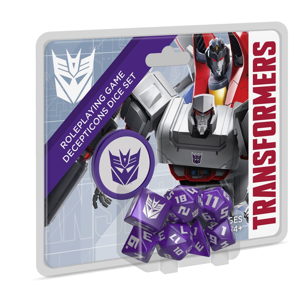 Transformers RPG Dice Set Decepticon afbeelding