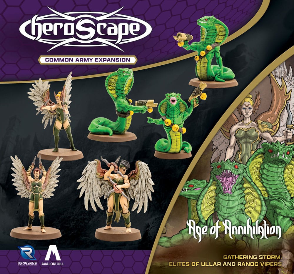 Heroscape Army Expansion Age of Annihilation Elites of Ullar & Ranoc Vipers (Common) *English Version* [2]