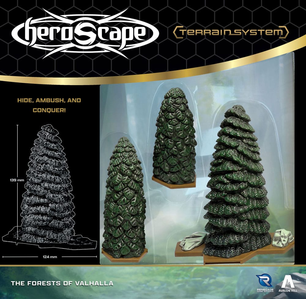 Heroscape Terrain Expansion Forests of Valhalla *English Version* [3]