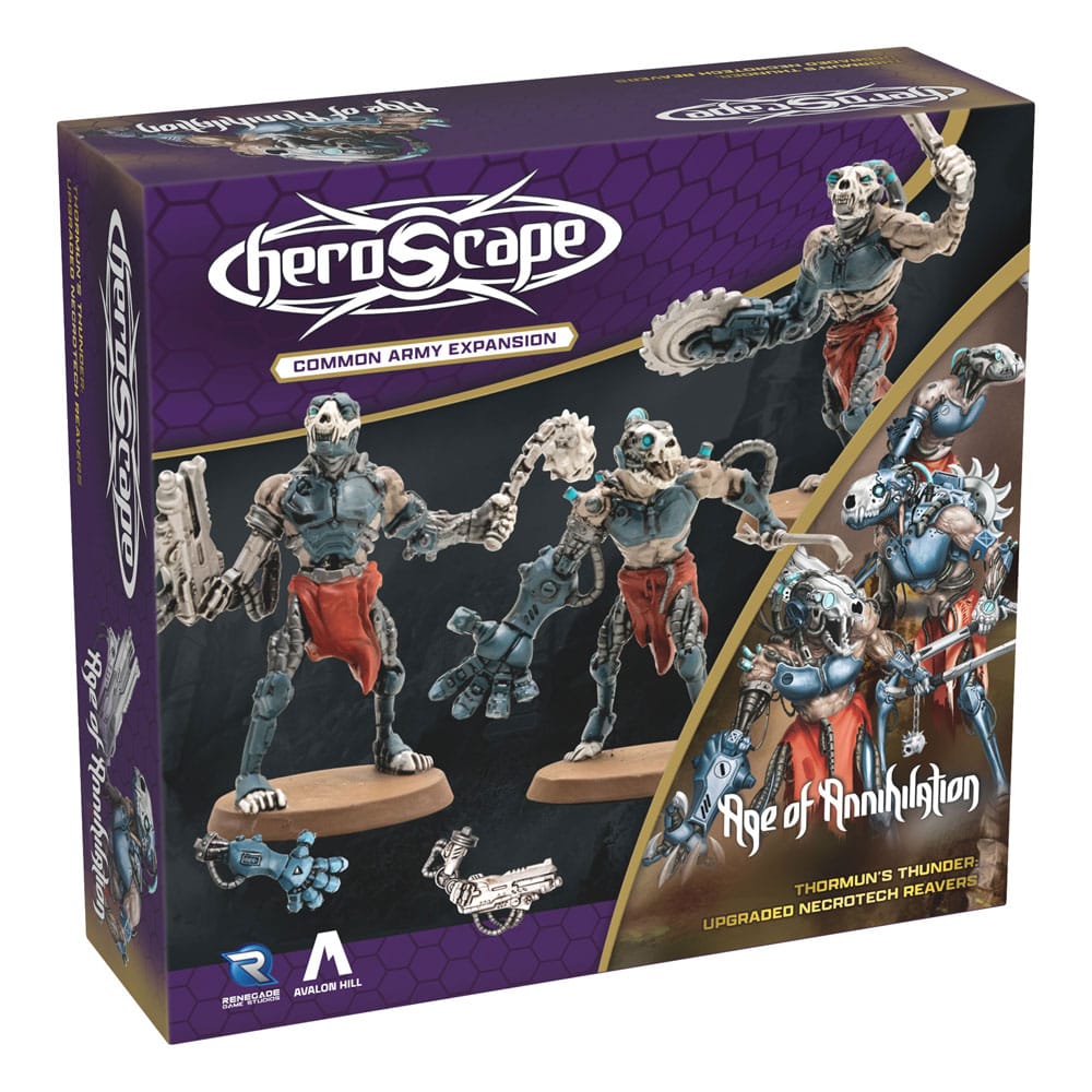 Games - Heroscape Army Expansion Age of Annihilation Upgraded Necrotech Reavers (Common) *English Version*