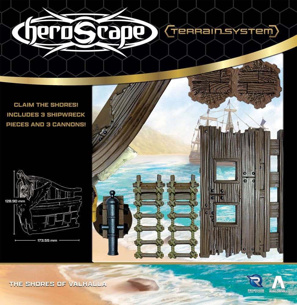 Heroscape Terrain Expansion Shores of Valhalla *English Version* [3]