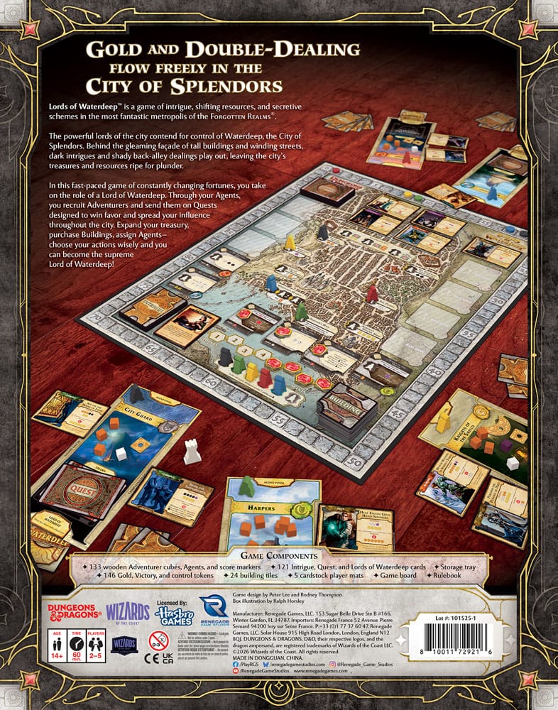 Dungeons & Dragons board game Lords of Waterdeep *English Version* [1]