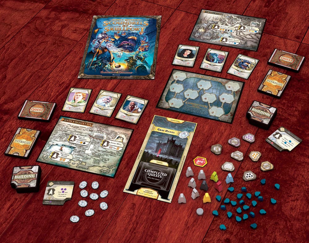 Dungeons & Dragons board game Lords of Waterdeep: Scoundrels of Skullport Expansion *English Version* [2]