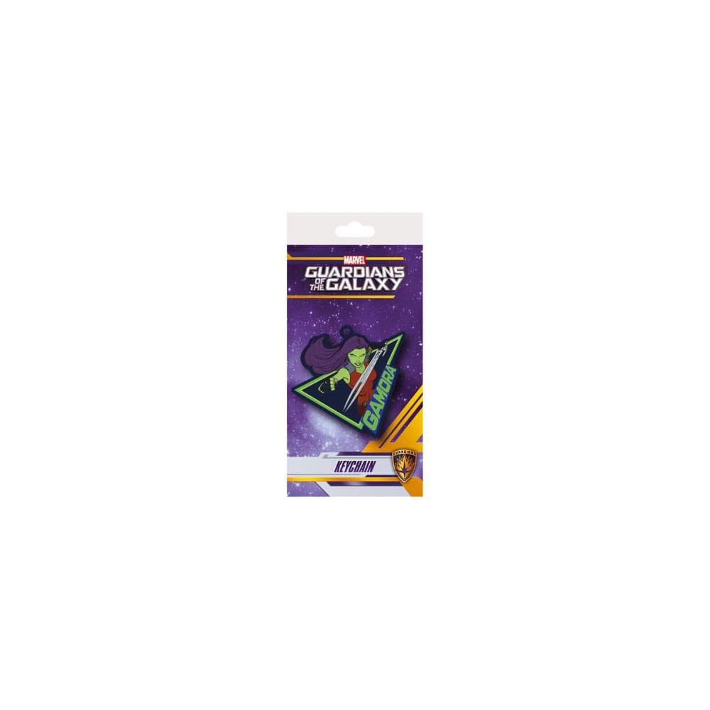 Marvel Rubber Keychain The Guardians of the Galaxy Gamora 6 cm