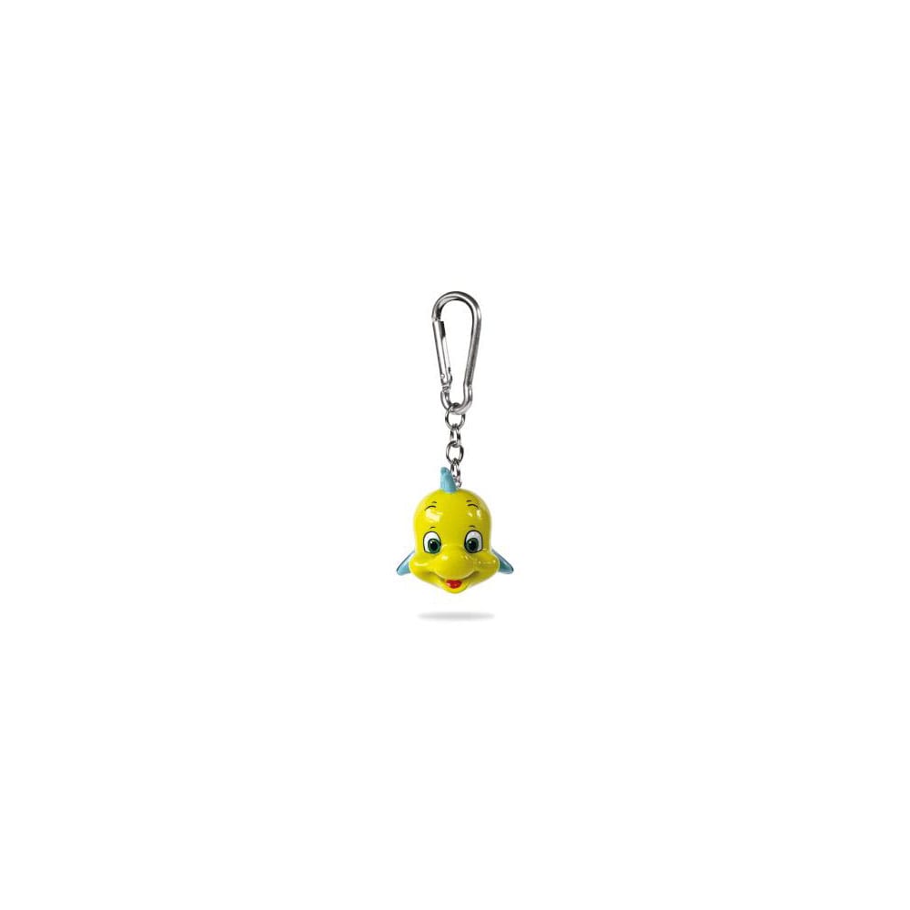 Disney 3D Rubber Keychain The Little Mermaid Flounder 6 cm