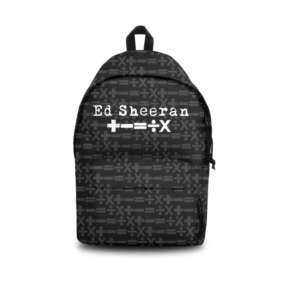 Ed Sheeran Backpack Symbols Pattern