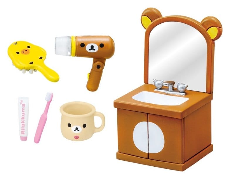 Rilakkuma Mini Figures Washroom Blind Box Display (6) [6]