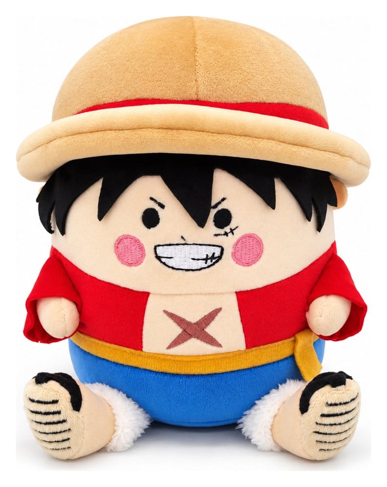 PRECOMENZI - One Piece Plush Monkey D. Luffy SD Version 15 cm
