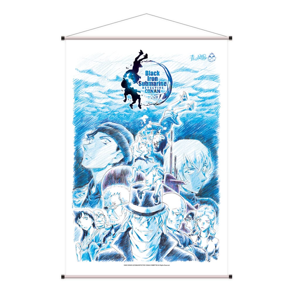 Detective Conan Wallscroll Black Iron Submarine 60 x 90 cm
