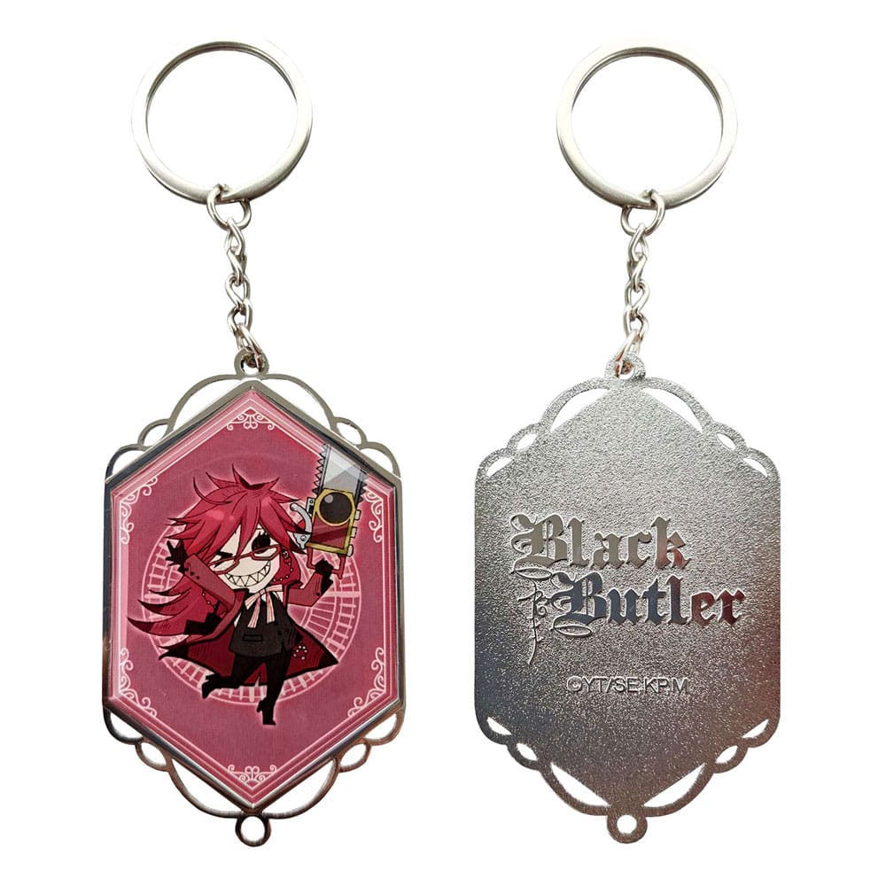 Sakami Merchandise Black Butler PVC Keychain Grell - 第 1/1 張圖片