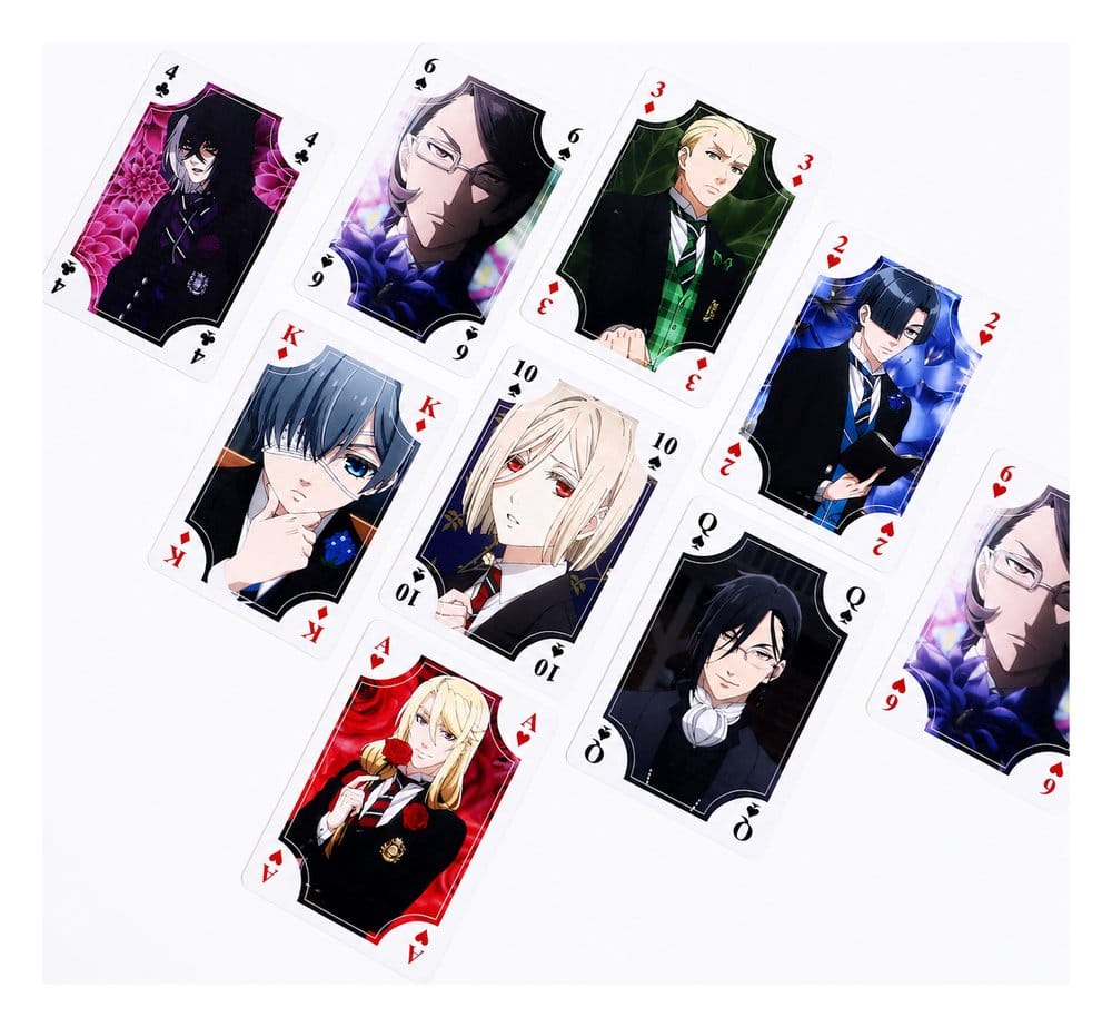 PRECOMENZI - Black Butler Playing Cards Public School