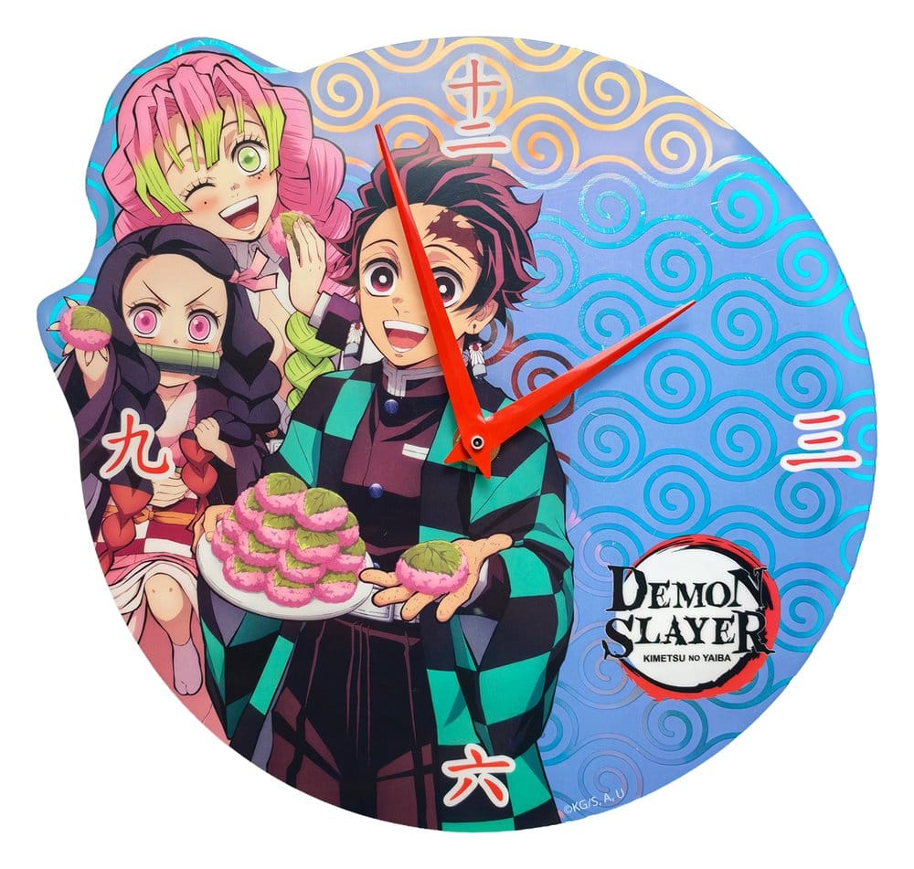 Demon Slayer: Kimetsu no Yaiba Wall Clock Holographic 