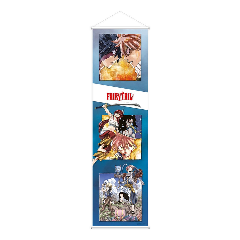 Sakami Merchandise Fairy Tail Wallscroll Tenugui Manga Style 33 x 120 cm
