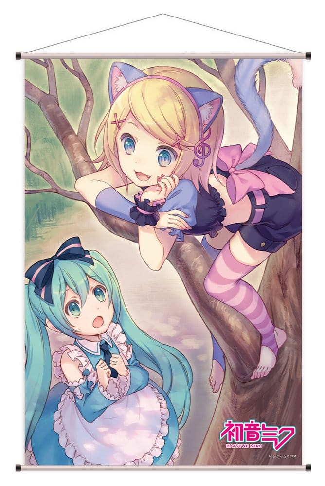 Sakami Merchandise Hatsune Miku Wallscroll 08 Wonderland 2 60 x 90 cm
