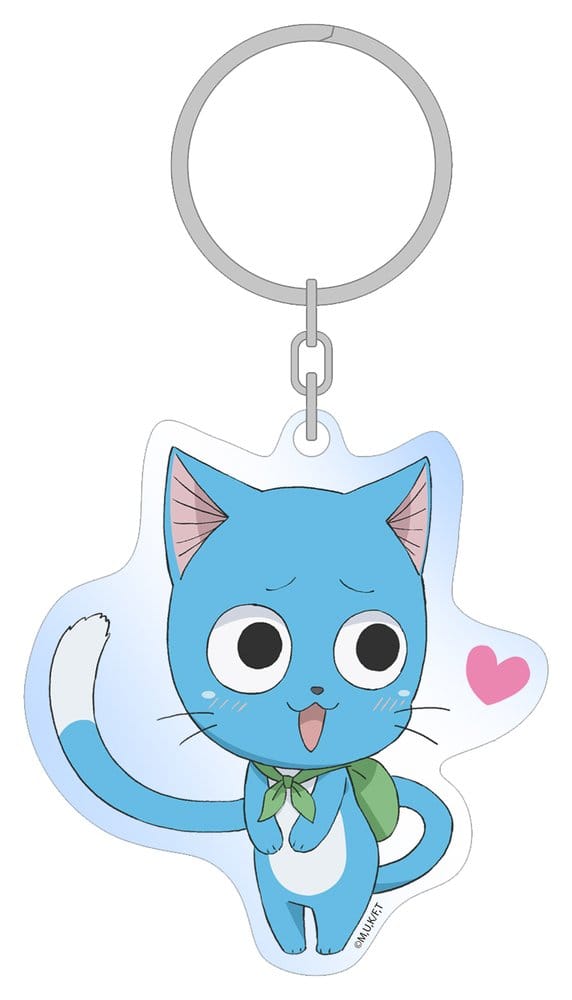 PRECOMENZI - Fairy Tail: 100 Years Quest Acrylic Keychain Happy 6 cm