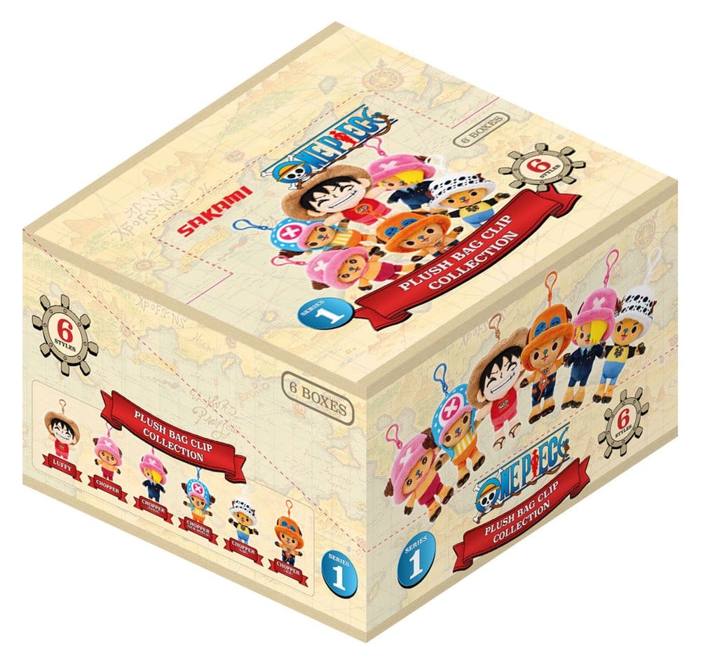 One Piece Plush Keychain Blind Box 11 cm Display (6) [7]