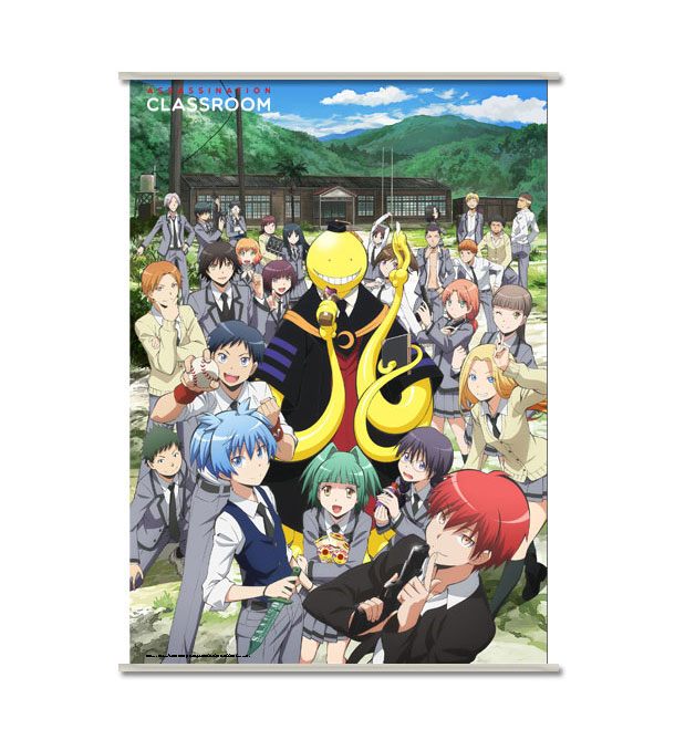 Assassination Classroom Wallscroll Koro & Students 90 x 60 cm