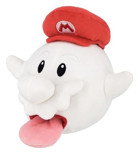 Jucarii - Super Mario Plush Figure Boo Mario 21 cm