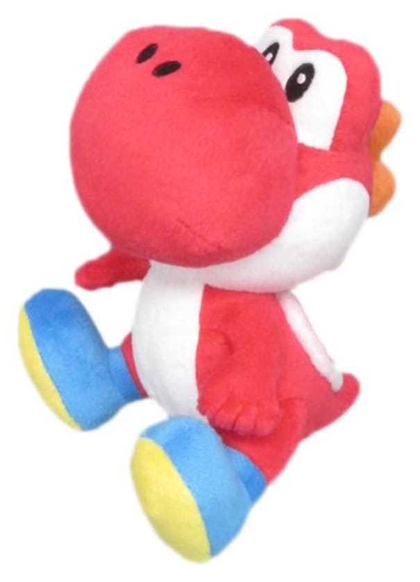 Jucarii - Super Mario Plush Figure Yoshi Red 17 cm