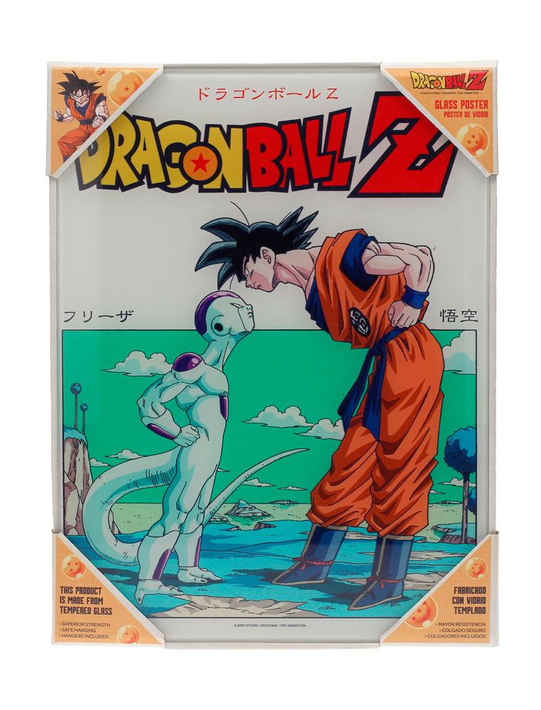 Dragon Ball Z Glass Poster Freezer 30 x 40 cm