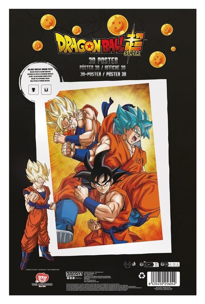 Dragon Ball Super 3D Poster Champa Goku 38 x 58 cm [2]