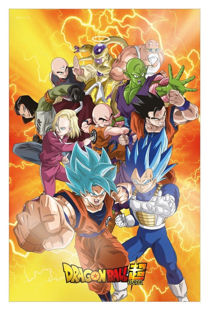 Casa si Cadouri - Dragon Ball Super 3D Poster Survival Heroes 38 x 58 cm