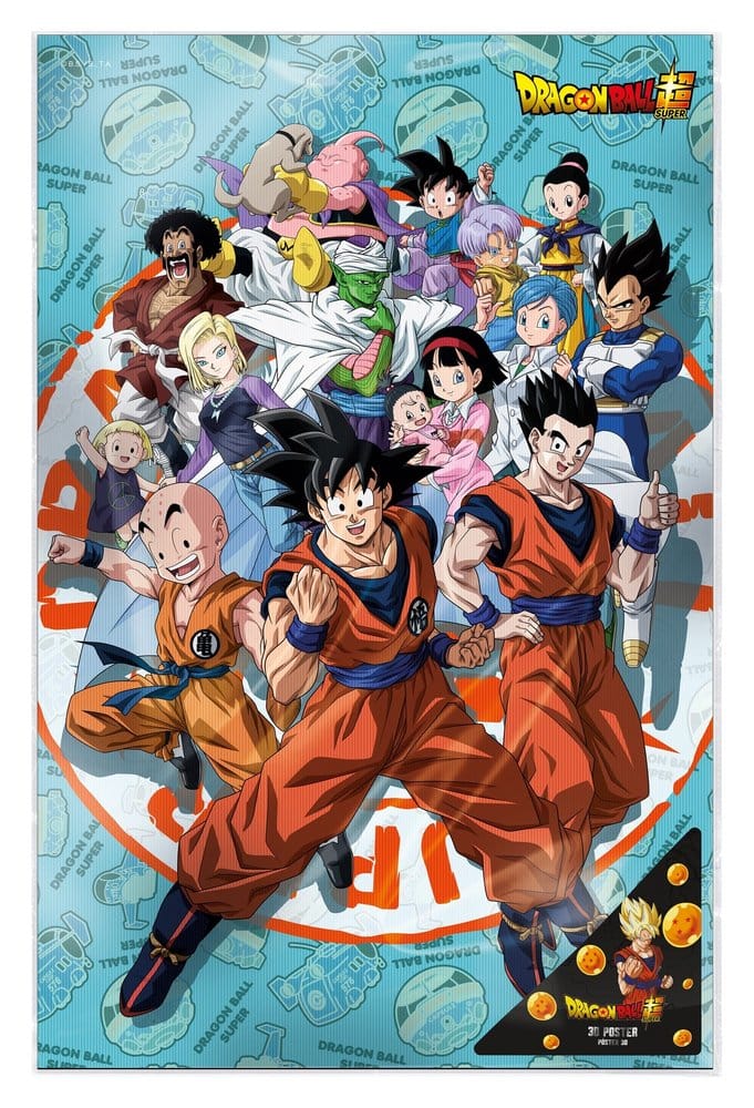 Dragon Ball Super 3D Poster Universe Survival 38 x 58 cm [1]