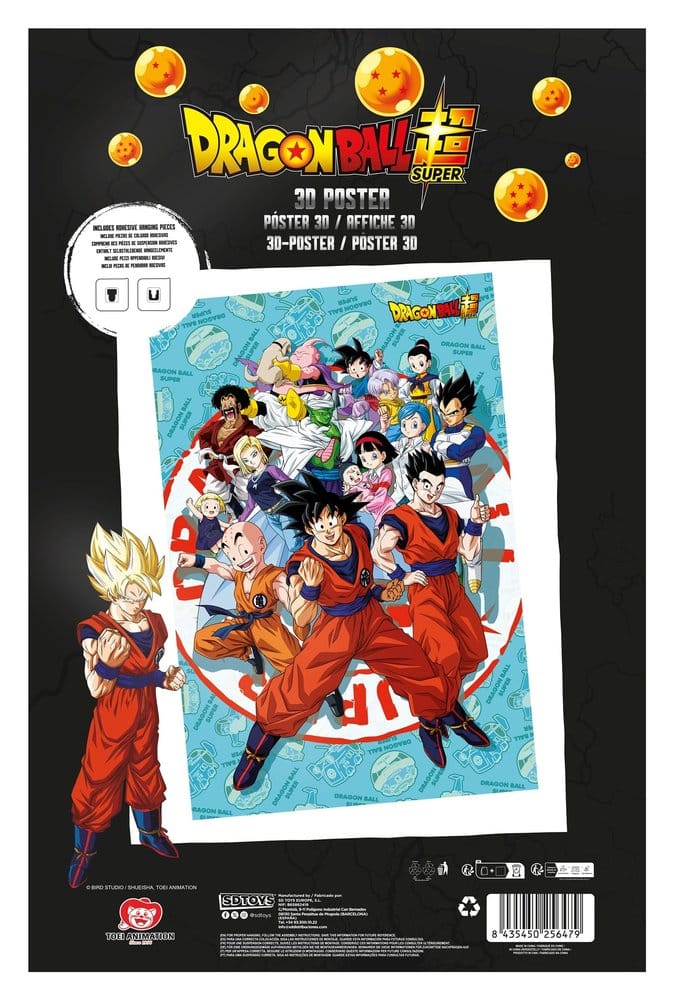 Dragon Ball Super 3D Poster Universe Survival 38 x 58 cm [2]