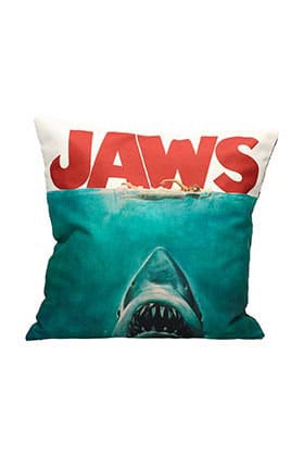 Jaws Pude - Poster Collage 40 cm
