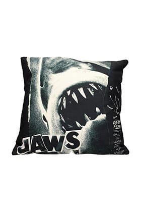 Jaws Pude - Shark Collage 40 cm