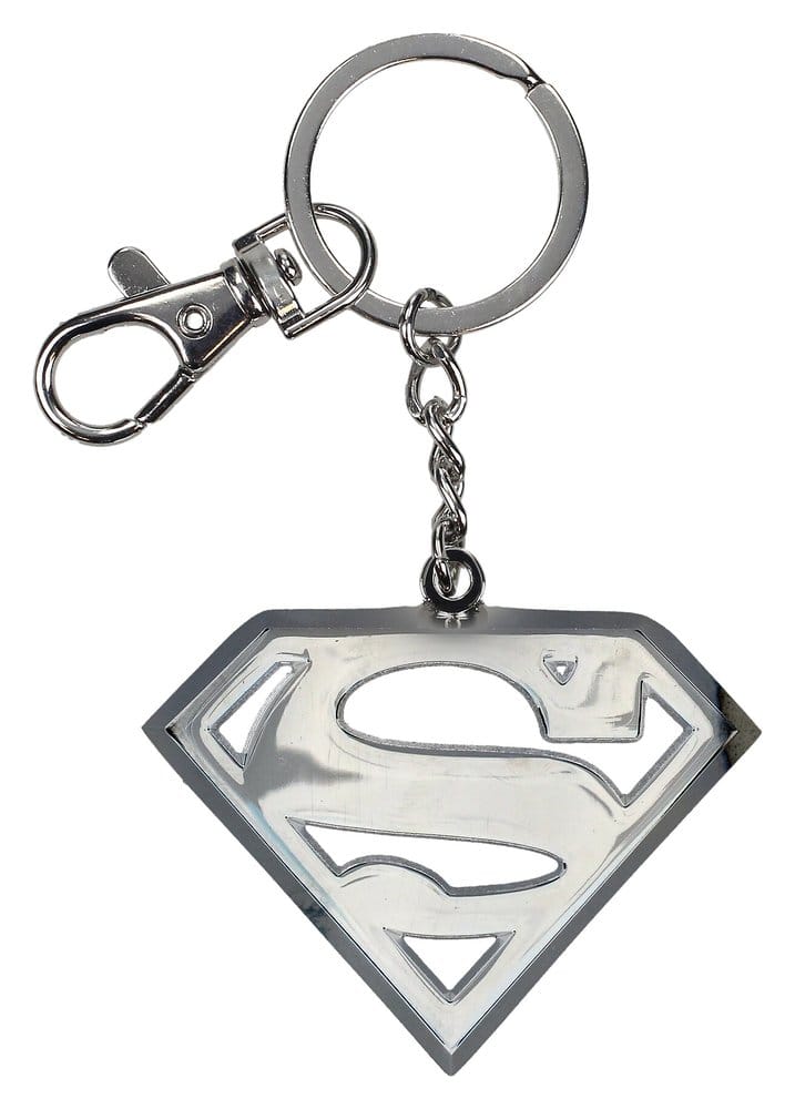 Superman Metal Key Ring Logo