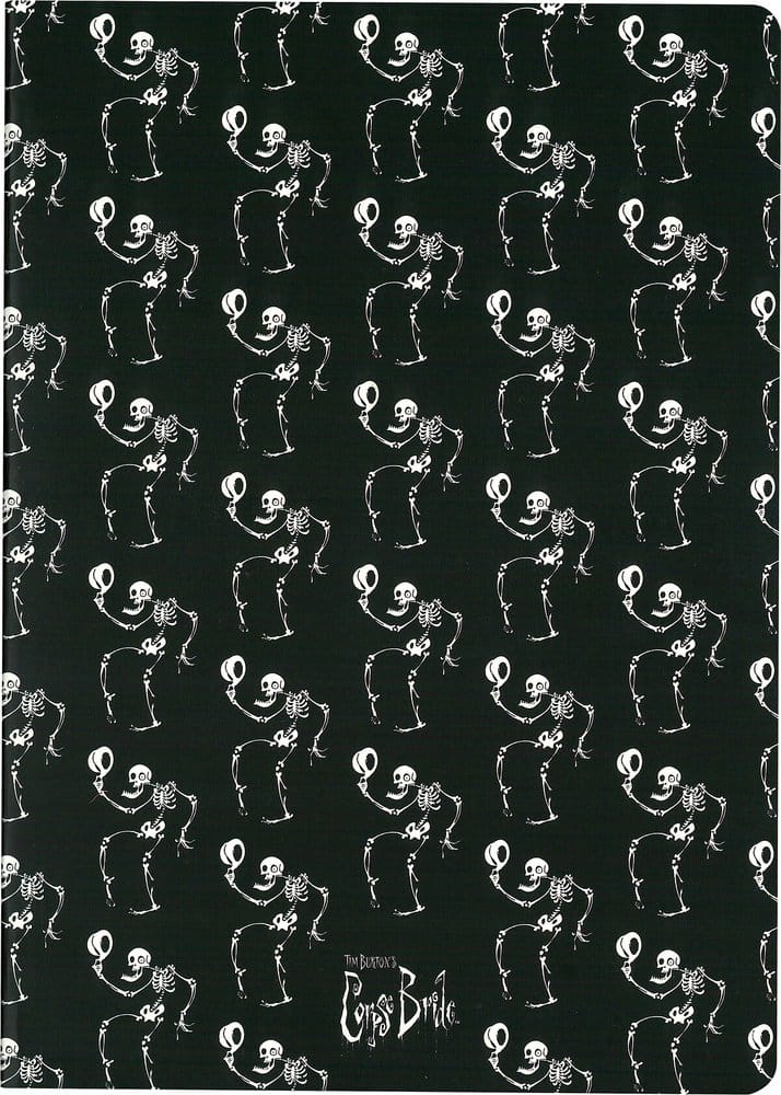 Corpse Bride Softcover Notebook Skeleton ver. A 21 cm