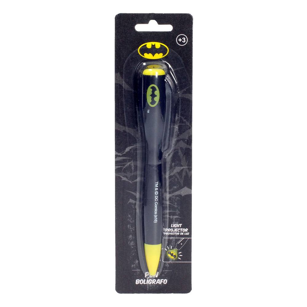 Batman kuglepen der lyser Batman logoet