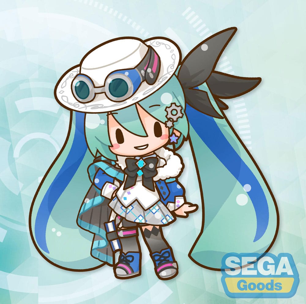 Character Vocal Series 01: Hatsune Miku Fuwa Petit Plush Figure Hatsune Miku Miku with you 2025 LL 45 cm