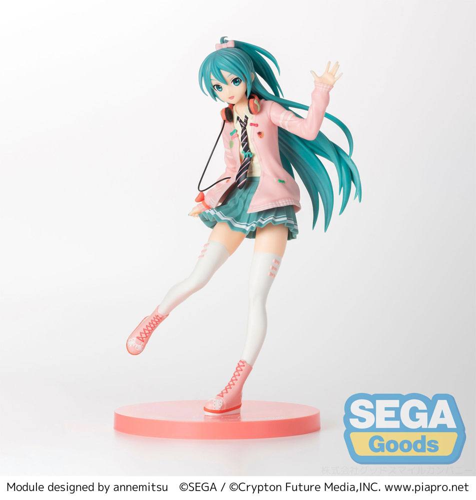 Hatsune Miku Project DIVA Arcade Future Tone SPM Statue Hatsune Miku - Ribbon Girl 24 cm