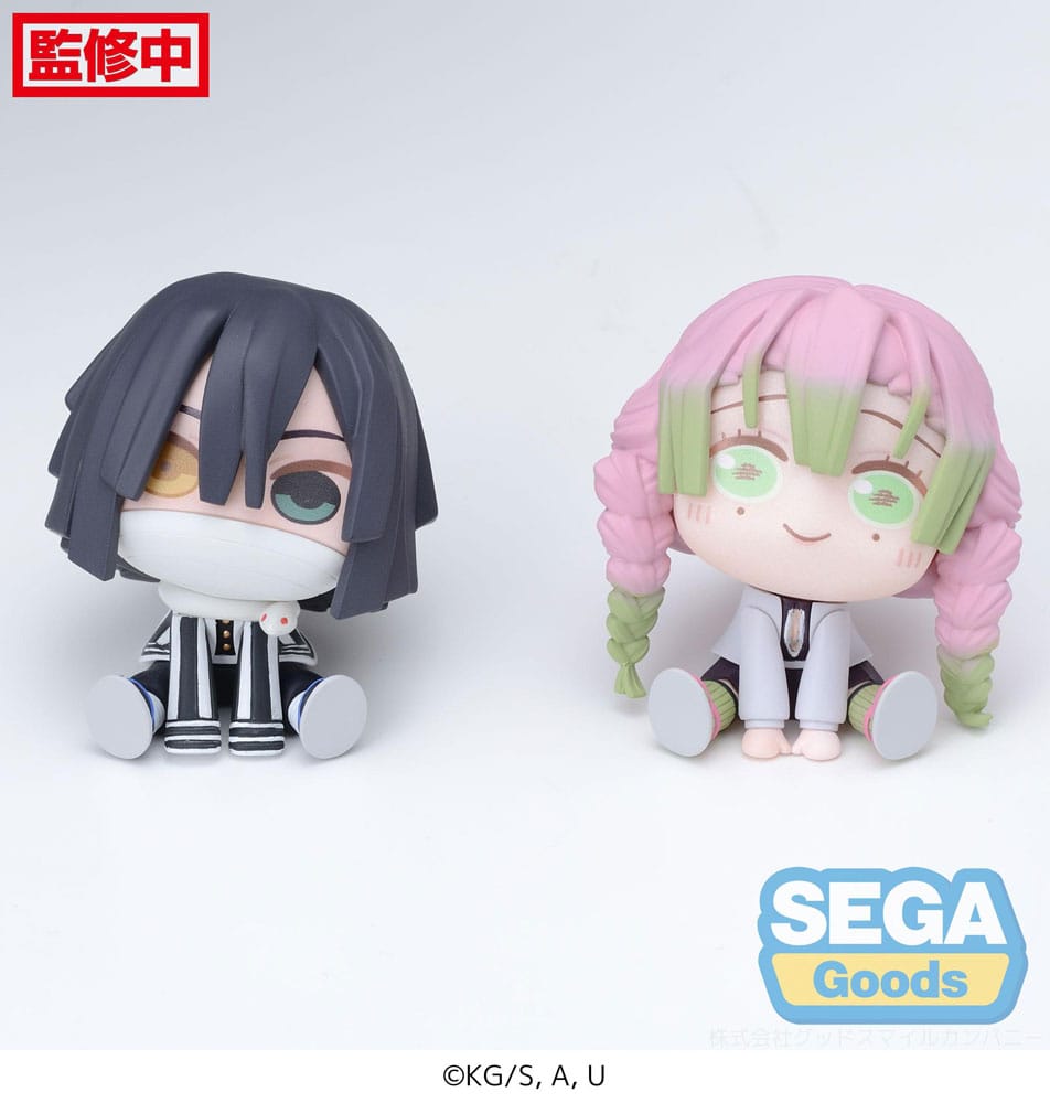 Demon Slayer: Kimetsu no Yaiba Chubby Collection PVC Statue Mitsuri Kanroji & Obanai Iguro (EX) 6 cm