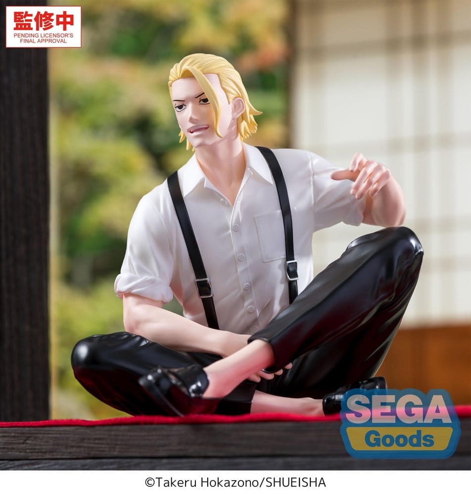 Kagurabachi Premium Perching PVC Statue Togo Shiba 11 cm