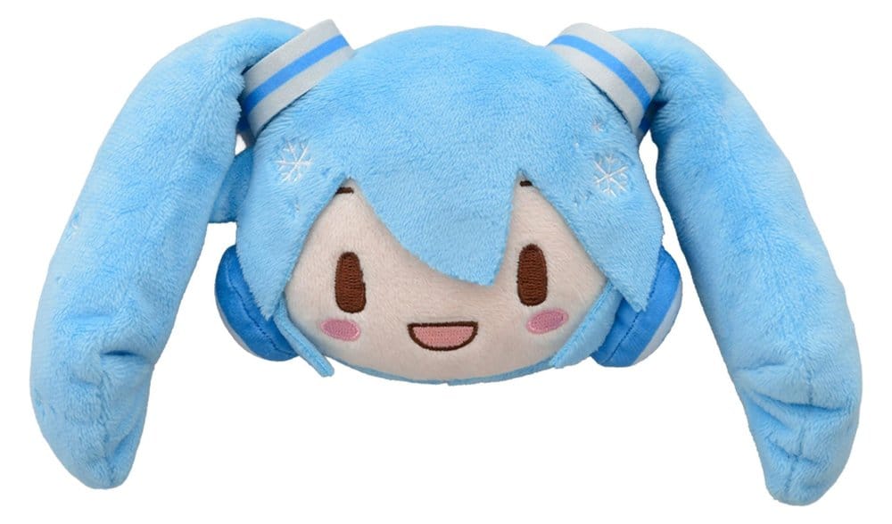 Snow Miku Fuwa Petit Plush Figure Face Mascot [3]
